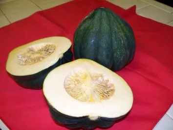 Eichelkürbis-Suppe / Acorn-Squash Soup - Rezept - Bild Nr. 2