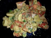 Bananen-Putencurry mit knackigem Gemüse - Rezept