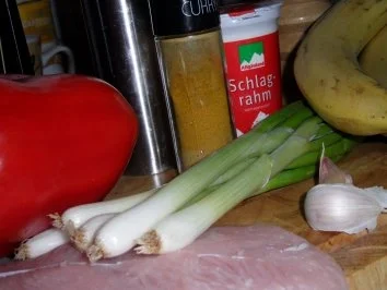 Bananen-Putencurry mit knackigem Gemüse - Rezept - Bild Nr. 2