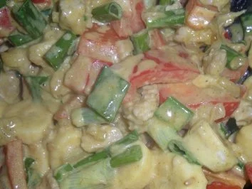 Bananen-Putencurry mit knackigem Gemüse - Rezept - Bild Nr. 4