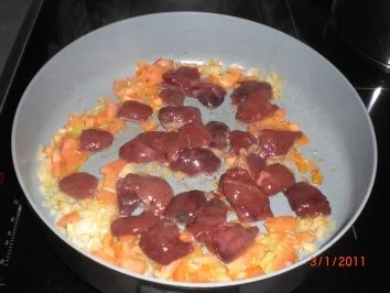 Leber in Tomaten-Rotweinsoße - Rezept - Bild Nr. 5