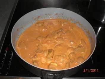 Leber in Tomaten-Rotweinsoße - Rezept - Bild Nr. 8