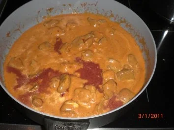 Leber in Tomaten-Rotweinsoße - Rezept - Bild Nr. 9