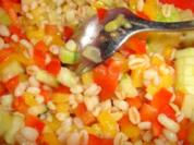 Fruchtiger Sonnenweizensalat nach Weight Watchers - Rezept