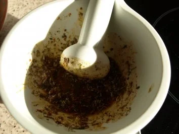 Kräuter-Knoblauchhähnchen auf Gemüsebett - Rezept - Bild Nr. 5