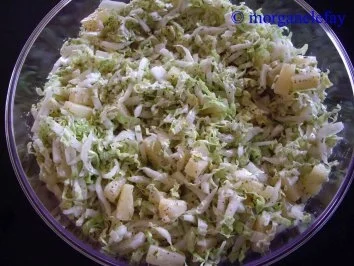 Chinakohlsalat mit Ananas - Rezept