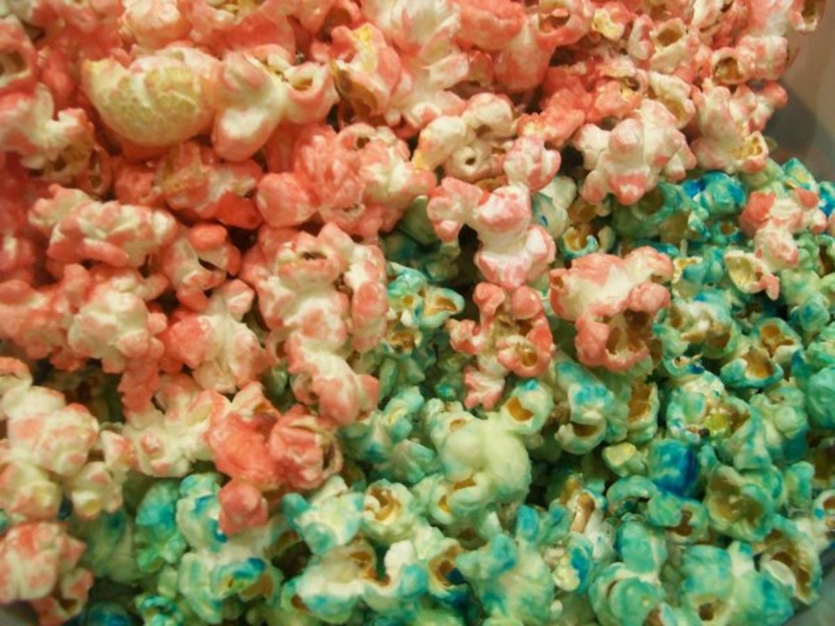 Bilder für buntes Popcorn - Rezept