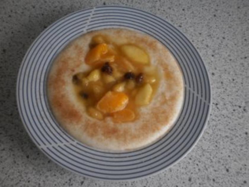 Grießbrei mit Früchten - einfach - von gabi-63 Grießbrei mit Früchten - einfach - von gabi-63