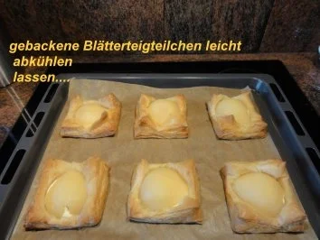 Rezept: Blätterteig: BIRNEN - TEILCHEN Bild Nr. 4 Blätterteig: BIRNEN - TEILCHEN - Rezept - Bild Nr. 4