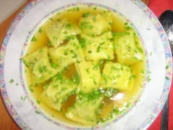 Maultäschchen in Gemüsebrühe - Rezept - Bild Nr. 4