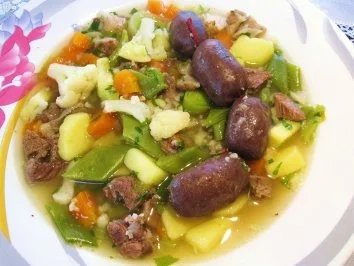 Rezept: Spanische Gemüsesuppe 2 Spanische Gemüsesuppe 2 - Rezept