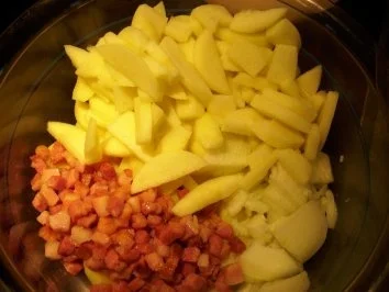 Rezept: Teufelchens fruchtig-herzhafter Kartoffel-Auflauf Bild Nr. 8 Teufelchens fruchtig-herzhafter Kartoffel-Auflauf - Rezept - Bild Nr. 8