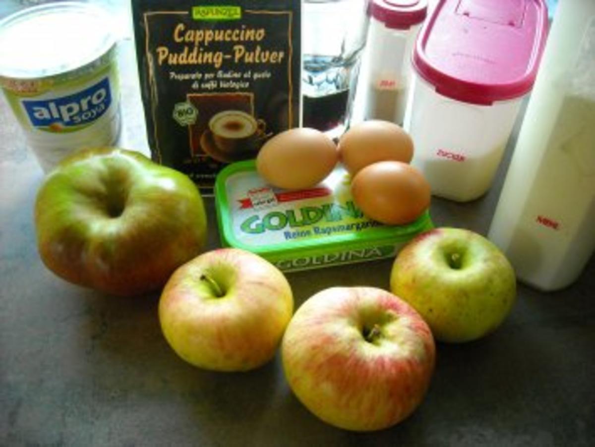 Apfel-Pudding-Kuchen - Rezept - Bild Nr. 3