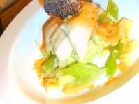 Forelle auf Wasabi-Lauch-Karoffelpüree - Rezept