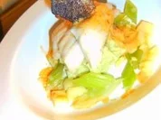 Forelle auf Wasabi-Lauch-Karoffelpüree - Rezept