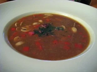 Pikante Gulaschsuppe - Rezept - Bild Nr. 3