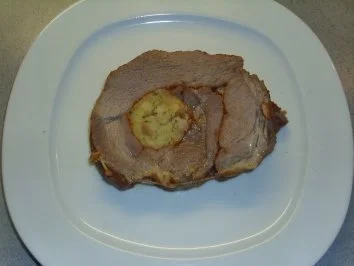 Fleischgerichte: Holzfällersteak XXL zum Braten gedreht, und im Römertopf gegart - Rezept - Bild Nr. 4