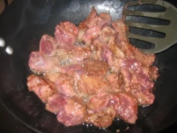 Rezept: Fleisch: Leberpfännchen Bild Nr. 3 Fleisch: Leberpfännchen - Rezept - Bild Nr. 3