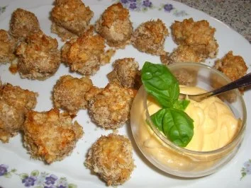 Rezept: Knusprige Champignons mit Aioli Bild Nr. 6 Knusprige Champignons mit Aioli - Rezept - Bild Nr. 6