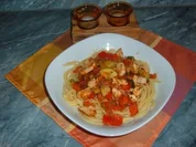 Geflügel - Pfanne mit Gemüse - Rezept