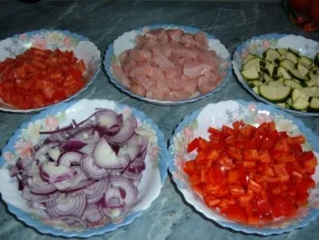 Geflügel - Pfanne mit Gemüse - Rezept - Bild Nr. 2