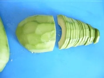 Mango - Schalotten - Carpaccio - Rezept - Bild Nr. 4