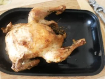 Gebratenes Hähnchen mit Rosmarin ~ buntes Gemüse ~ Reis - Rezept - Bild Nr. 20