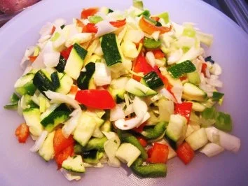 Bratgemüse aus der Pfanne ... - Rezept - Bild Nr. 2