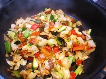 Bratgemüse aus der Pfanne ... - Rezept - Bild Nr. 5