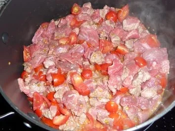 Rezept: Tomaten - Rindergulasch Bild Nr. 7 Tomaten - Rindergulasch - Rezept - Bild Nr. 7