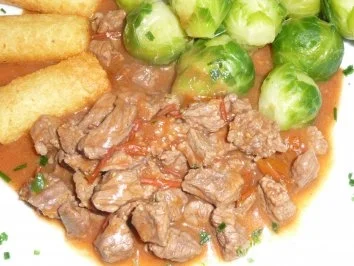 Rezept: Tomaten - Rindergulasch Bild Nr. 2 Tomaten - Rindergulasch - Rezept - Bild Nr. 2