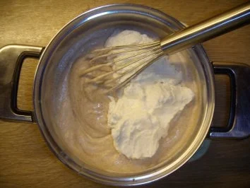 Zimtparfait auf Himbeerspiegel - Rezept - Bild Nr. 4