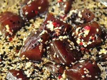 marinierte Thunfischwürfel - Rezept - Bild Nr. 3