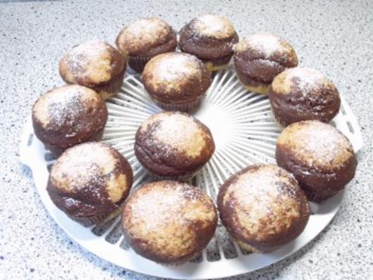 Bilder für BLACK-WHITE-MUFFINS - Rezept