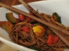 Sobanudeln mit Gemüse - Rezept