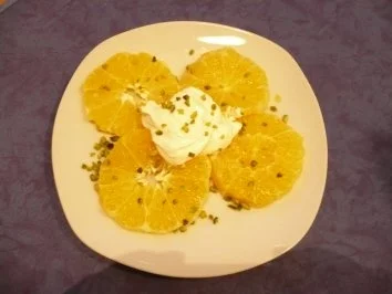Orangen - Carpaccio - Rezept