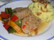 Faschierter Pusztabraten mit Speckhülle - Rezept