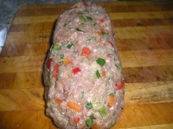 Faschierter Pusztabraten mit Speckhülle - Rezept - Bild Nr. 3