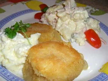 Offenbacher Stinker mit Apfel/Meerrettich-Sahne - Rezept - Bild Nr. 6