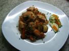 Gemüse-Hähnchen-Reis-Pfanne - Rezept
