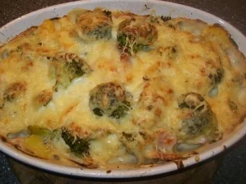 Aus dem Backofen - Broccoliauflauf - Rezept - Bild Nr. 9