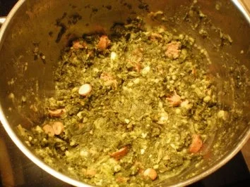 Grünkohlunternander mit Mettwurst - Rezept - Bild Nr. 3