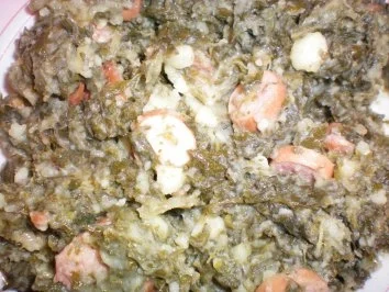 Grünkohlunternander mit Mettwurst - Rezept - Bild Nr. 4