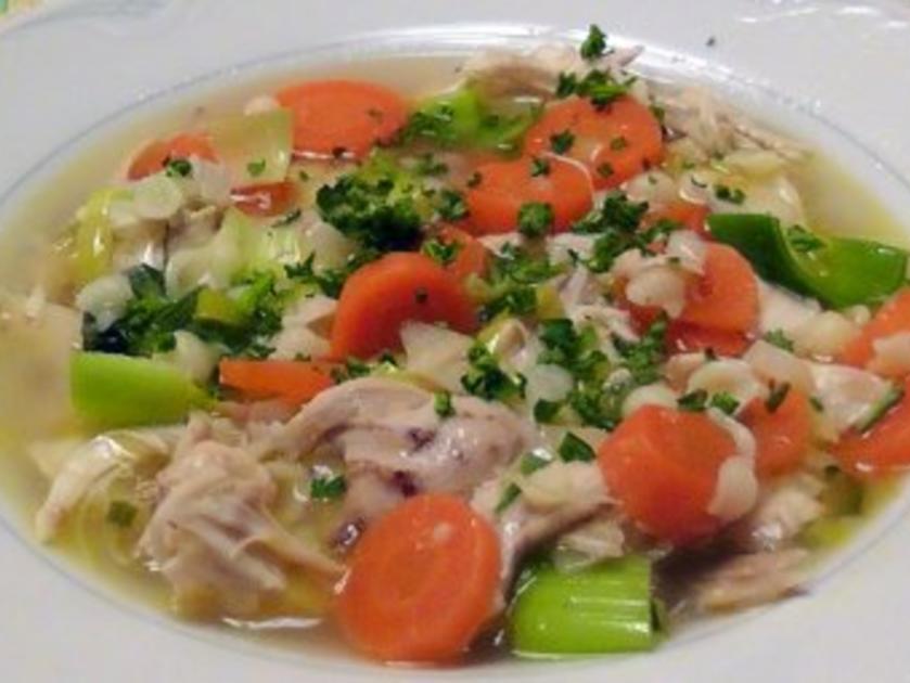 Hühnersuppe Klassisch - einfach - von annaundguenni