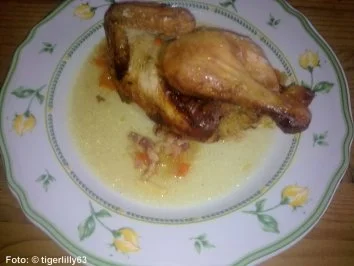 Gefülltes Hähnchen - Rezept - Bild Nr. 5