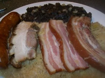 Rezept: Schlachteplatte sehr deftig Bild Nr. 3 Schlachteplatte sehr deftig - Rezept - Bild Nr. 3