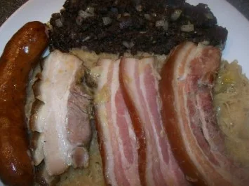 Rezept: Schlachteplatte sehr deftig Bild Nr. 5 Schlachteplatte sehr deftig - Rezept - Bild Nr. 5