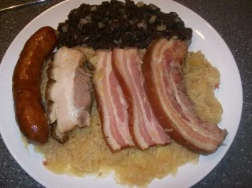 Rezept: Schlachteplatte sehr deftig Bild Nr. 7 Schlachteplatte sehr deftig - Rezept - Bild Nr. 7