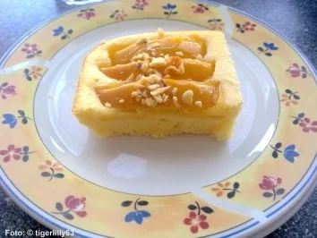 Joghurt-Grießkuchen mit Äpfeln - Rezept - Bild Nr. 3