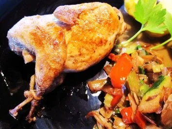 Wachteln mit pikanter Füllung - Rezept - Bild Nr. 7